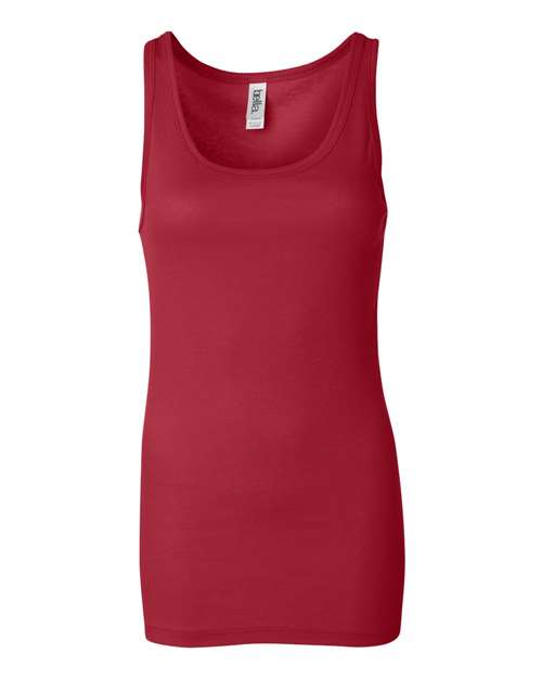 BELLA + CANVAS Women's Sheer Mini Rib Tank - 8780