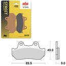 SBS PREFORMANCE SINTER BRAKE PAD 572HS (6250572108)