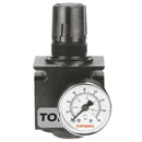 Topring S50 1/2" Regulator with Gauge - 0 to 125 PSI Model
