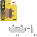 SBS PREFORMANCE SINTER BRAKE PAD 593HS (6250593108)