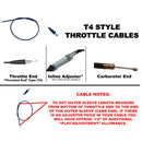 MOGO PARTS INNER SLEEVE THROTTLE CABLE (T4-305)