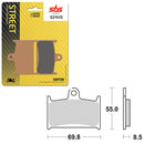 SBS PREFORMANCE SINTER BRAKE PAD 624HS (6250624108)