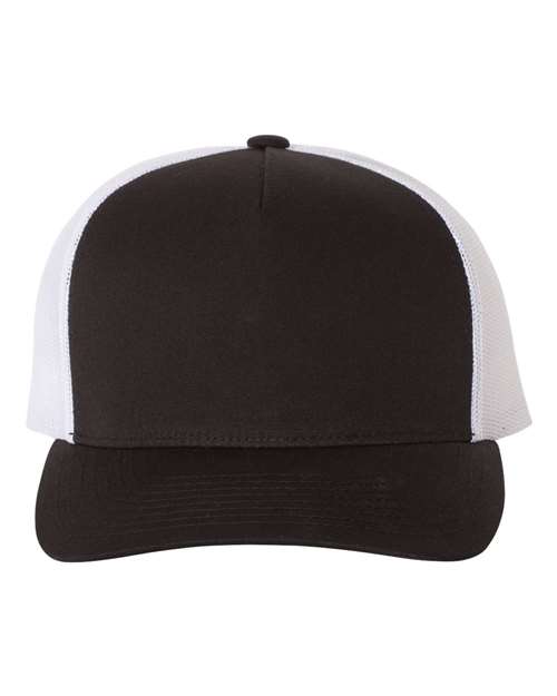 Yupoong Adult 5-Panel Retro Trucker Cap - 6506