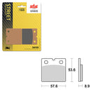 SBS PREFORMANCE SINTER BRAKE PAD 640HS (6250640108)