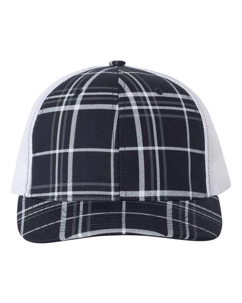 Richardson Patterned Snapback Trucker Cap - 112P