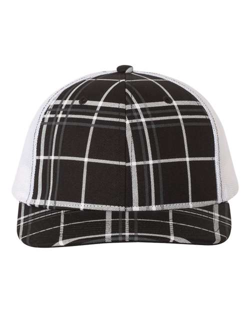 Richardson Patterned Snapback Trucker Cap - 112P