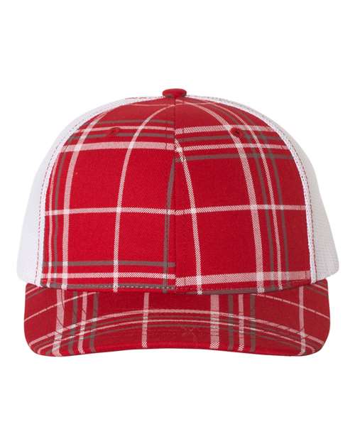 Richardson Patterned Snapback Trucker Cap - 112P