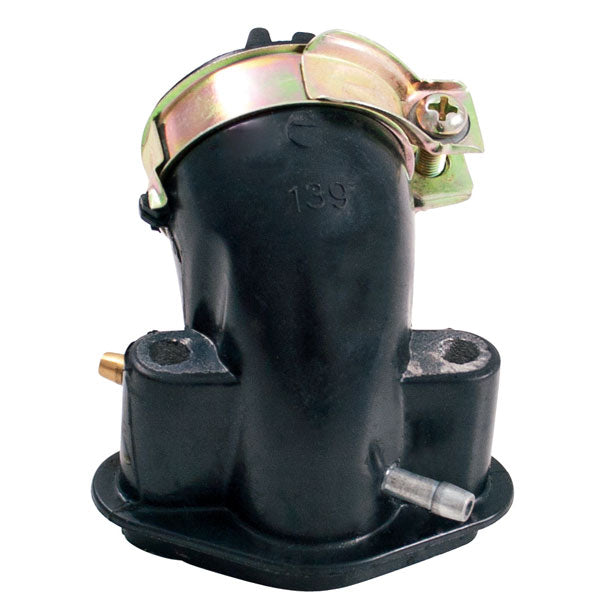 MOGO PARTS GY6 50CC RUBBER DOUBLE INTAKE MANIFOLD (05-0217-D)