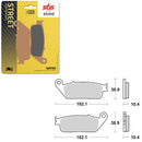 SBS PREFORMANCE SINTER BRAKE PAD 654HS (6250654108)