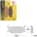SBS PREFORMANCE SINTER BRAKE PAD 663HS (6250663108)