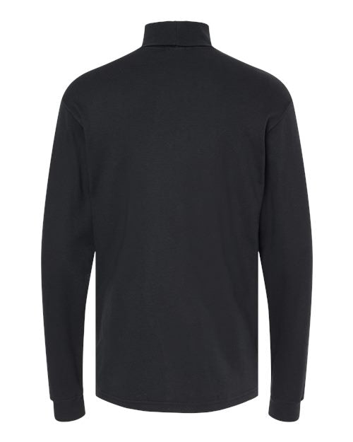 King Fashion Interlock Turtleneck Long Sleeve T-Shirt - KF4900
