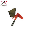 Rothco Orange Mini Pick & Shovel with Cover