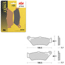 SBS PREFORMANCE SINTER BRAKE PAD 674HS (6250674108)