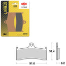 SBS PREFORMANCE SINTER BRAKE PAD 676HS (6250676108)