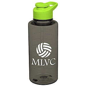 Clear Impact Mountain Bottle with Flip Carry Lid - 36 oz.