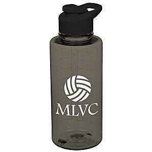 Clear Impact Mountain Bottle with Flip Carry Lid - 36 oz.