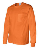 Gildan Ultra Cotton® Long Sleeve Pocket T-Shirt - 2410