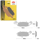 SBS PREFORMANCE SINTER BRAKE PAD 704HS (6250704108)