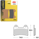 SBS PREFORMANCE SINTER BRAKE PAD 706HS (6250706108)