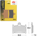 SBS PREFORMANCE SINTER BRAKE PAD 714HS (6250714108)