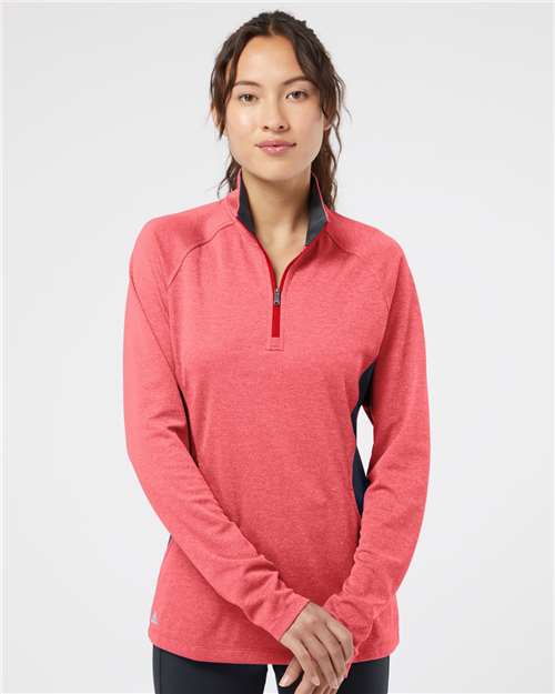 Adidas Women's Lightweight Quarter-Zip Pullover - A281