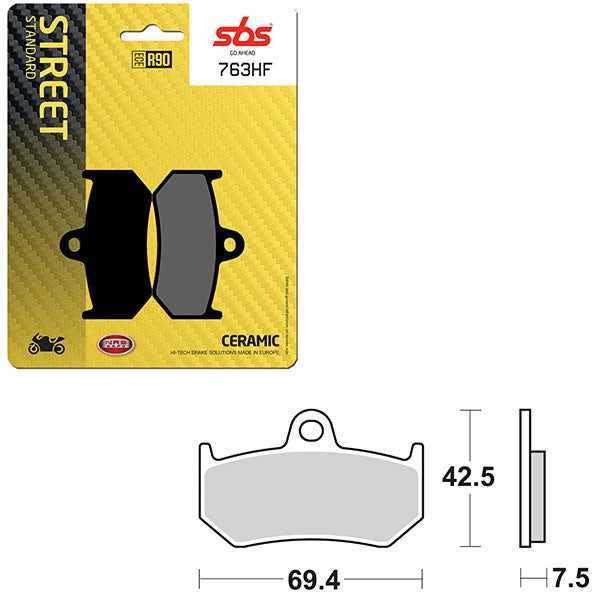 SBS ATV/UTV CERAMIC BRAKE PAD (6190763108)