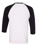 BELLA + CANVAS Unisex Three-Quarter Sleeve Baseball Tee - 3200