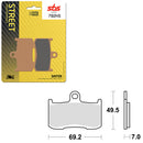 SBS PREFORMANCE SINTER BRAKE PAD 782HS (6250782108)