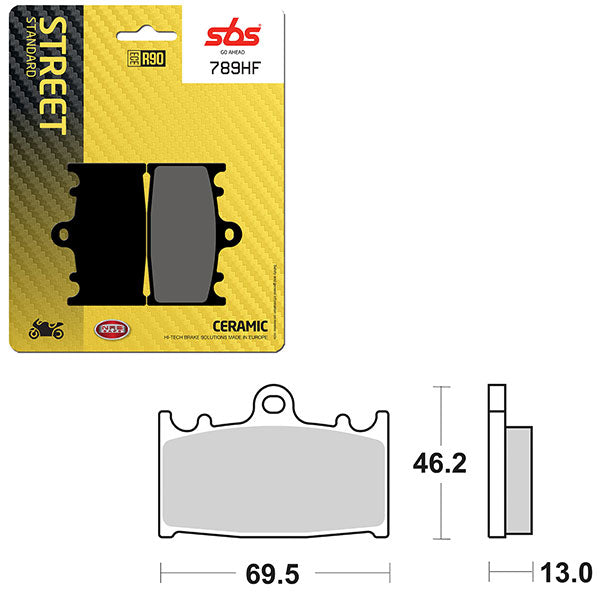 SBS ATV/UTV CERAMIC BRAKE PAD (6190789108)