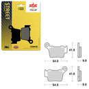 SBS ATV/UTV CERAMIC BRAKE PAD (6190791108)