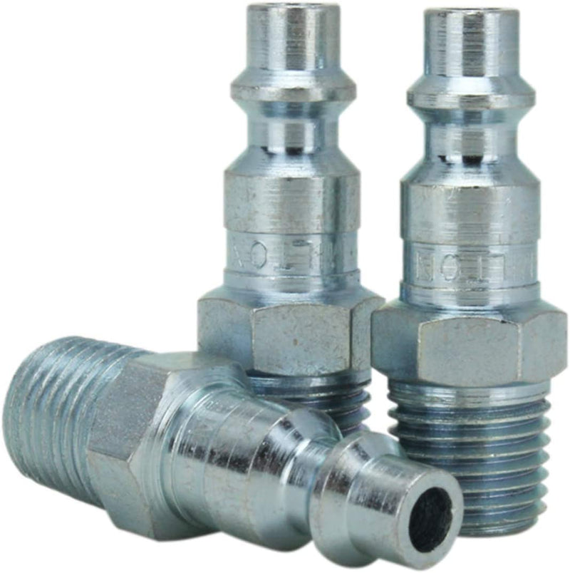 Milton (S-211) 1/4" NPT M-Style Coupler and Plug Kit, (5-Piece) Model