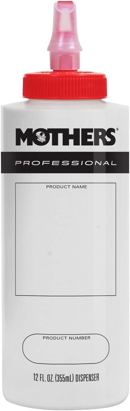 Mothers Polishes Waxes Cleaners Inc. - Professional 12oz Dispenser Bottle (CS 12) - MPWC - 80000