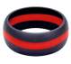 Rothco Thin Red Line Silicone Ring 