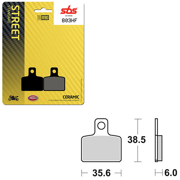 SBS ATV/UTV CERAMIC BRAKE PAD (6190803108)