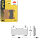 SBS PREFORMANCE SINTER BRAKE PAD 809HS (6250809108)