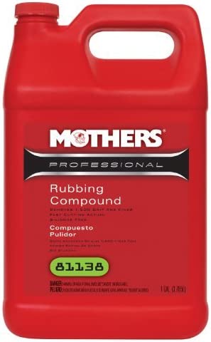 Mothers Polishes Waxes Cleaners Inc. - Professional Rubbing Compound 1 gal (CS 4) - MPWC - 81138