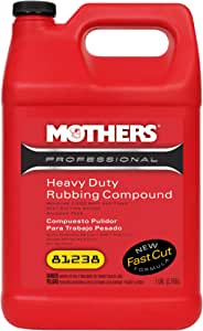 Mothers Polishes Waxes Cleaners Inc. - Professional Heavy Duty Rubbing Compound 1 gal (CS 4) - MPWC - 81238