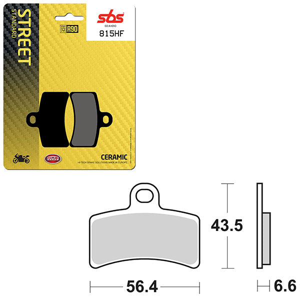 SBS ATV/UTV CERAMIC BRAKE PAD (6190815108)