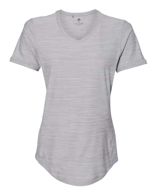 Adidas Women's Mèlange Tech V-Neck T-Shirt - A373