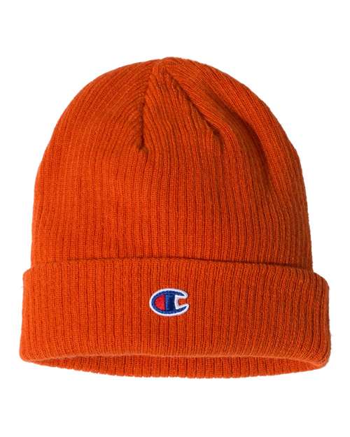 Champion Ribbed Knit Cuffed Beanie - CS4003