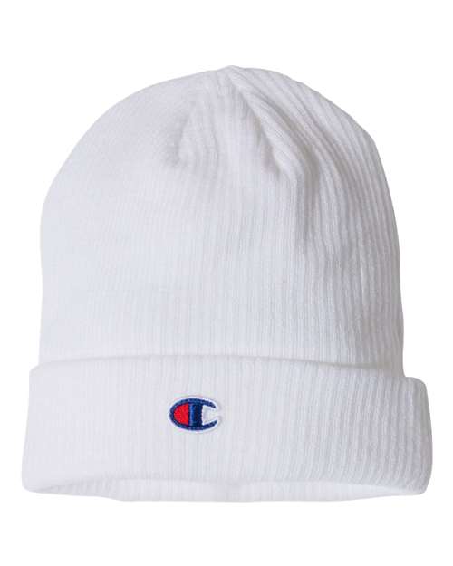 Champion Ribbed Knit Cuffed Beanie - CS4003