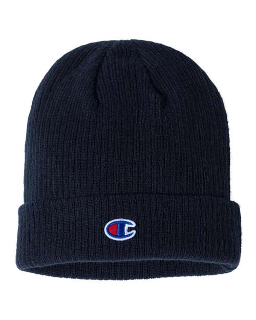 Champion Ribbed Knit Cuffed Beanie - CS4003