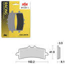 SBS BRAKE PAD 809DS-1 (6370841108)