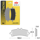 SBS BRAKE PAD 809DS-2 (6410841108)