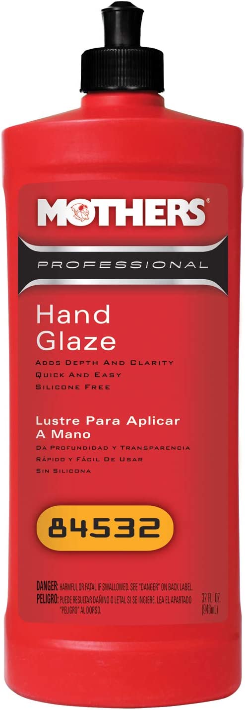 Mothers Polishes Waxes Cleaners Inc. - Professional Hand Glaze 32 oz - MPWC - 84532