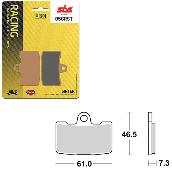 SBS ROAD RACING & TRACKDAYS SINTER FRONT BRAKE PAD (6470856108)