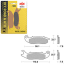 SBS ATV/UTV SINTER BRAKE PAD (6240859108)