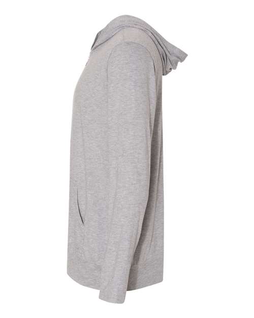 Anvil Triblend Full-Zip Hooded Long Sleeve T-Shirt - 6759