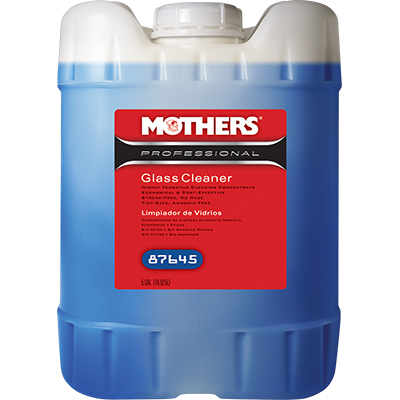 Mothers Polishes Waxes Cleaners Inc. - Professional Glass Cleaner Concentrate 5 Gallon - MPWC - 87645