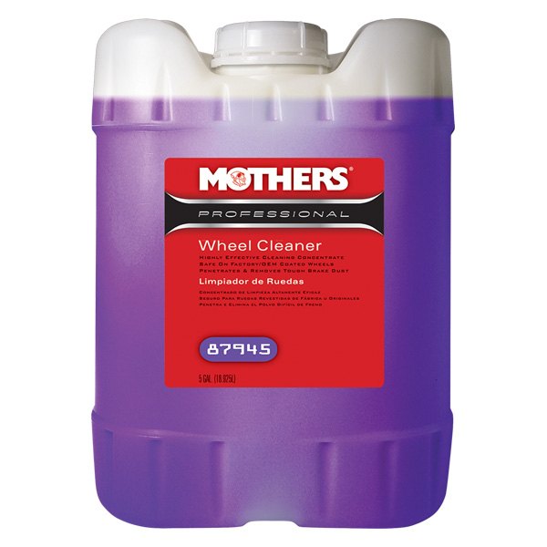 Mothers Polishes Waxes Cleaners Inc. - Professional Wheel Cleaner Concentrate 5 Gallon - MPWC - 87945